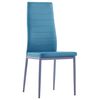vidaXL 7-tlg. Essgruppe Blau
