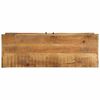 vidaXL Schuhschrank mit Regal Braun 110 x 38 x 45 cm Massivholz Mango