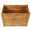 vidaXL Garten-Hochbeet 110 x 60 x 84 cm Massivholz Akazie