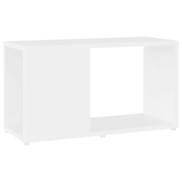 vidaXL TV-Schrank Weiß 60x24x32 cm Holzwerkstoff