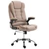 vidaXL B&uuml;rostuhl Taupe Polyester