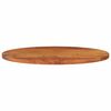 vidaXL Tischplatte 100x40x3,8 cm Oval Massivholz Akazie