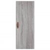 vidaXL Highboard Grau Sonoma 34,5x34x180 cm Holzwerkstoff