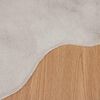 vidaXL Kunstfell Hasen Teppich Olite Beige 80 x 120 cm Polyester