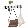 vidaXL Wandmontierter nachttisch Wandmontiert Wei&szlig; 60 x 10.5 x 10.5 cm