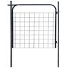 vidaXL Gartentor 100x100 cm Anthrazit