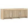 vidaXL TV-Schr&auml;nk 130 x 33 x 47 cm Sonoma-Eiche Holzwerkstoff