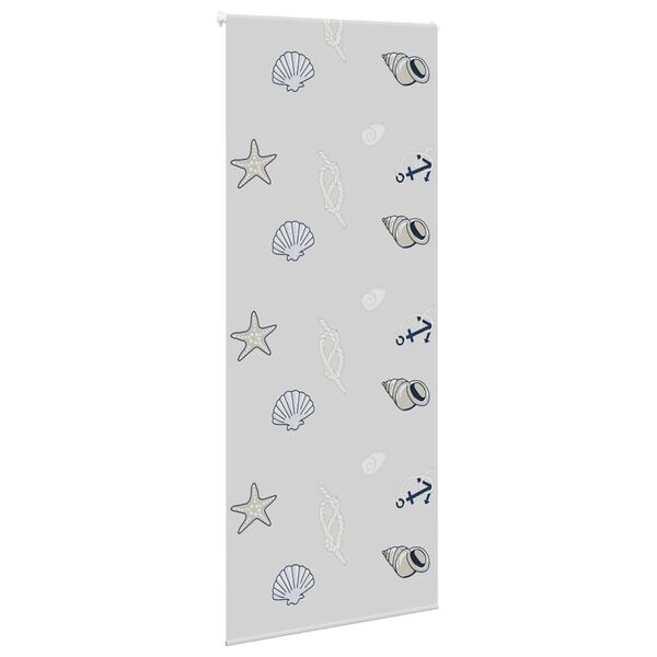 vidaXL Duschrollo 100x240 cm Stoffbreite 96 cm