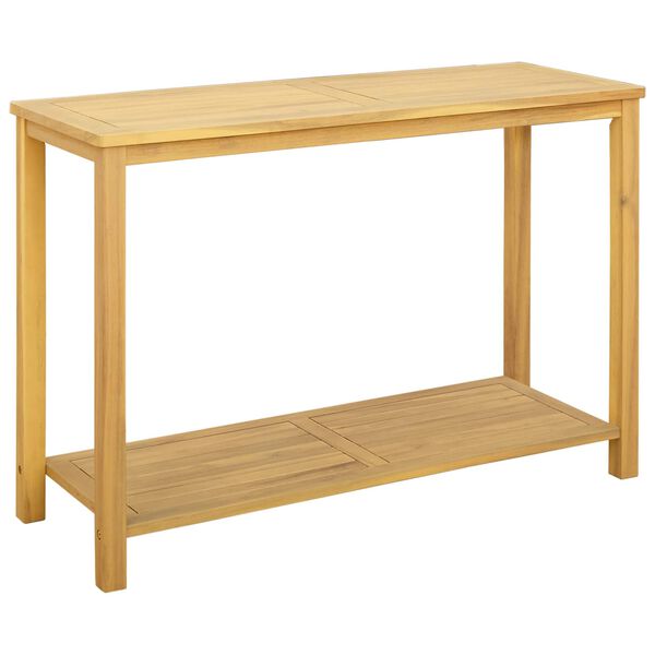 vidaXL Garten Konsolentisch 110x40x75 cm Massivholz Akazie