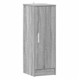 vidaXL Schuhregal Grau Sonoma 32x35x92 cm Holzwerkstoff