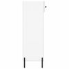 vidaXL Schuhschrank Hochglanz-Wei&szlig; 60x35x105 cm Holzwerkstoff