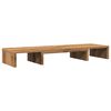 vidaXL Monitorst&auml;nder Verstellbar Artisan-Eiche 80x24x10,5 cm