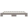 vidaXL Tagesbett Ausziehbar Taupe 100x200 cm Stoff