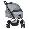 Animal Boulevard Haustier-Buggy Travel S 77x52x95 cm Grau