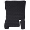 vidaXL Autofu&szlig;matte 4 pcs Schwarz TPE