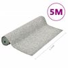 vidaXL Kunstrasen mit Noppen 5x1,33 m Grau