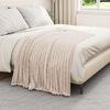 vidaXL Wohndecken 6 St&uuml;ck Beige 150 x 130 cm Fleece