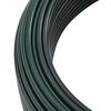 vidaXL Zaunbindedraht Gr&uuml;n 80 m PVC