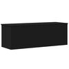 vidaXL Truhe Schwarz 102x35x35 cm Holzwerkstoff