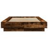 vidaXL Bettgestell R&auml;uchereiche 90x190 cm Holzwerkstoff