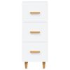 vidaXL Sideboard Weiß 34,5x34x90 cm Holzwerkstoff