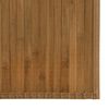 vidaXL Teppich Rechteckig Braun 80x1000 cm Bambus