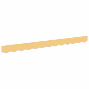 vidaXL Markisensch&uuml;rzen-Ersatz Sand 481 x 20 cm Polyester