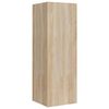 vidaXL 4-tlg. TV-Schrank-Set Sonoma-Eiche Holzwerkstoff