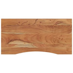 vidaXL Schreibtischplatte 120x60x2,5 cm Rechteckig Massivholz Akazie