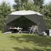 vidaXL Moskitonetz-Zelt mit Dach Grau 380 x 380 x 225 cm