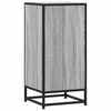 vidaXL Sideboard Grau Sonoma 35,5x35x76 cm Holzwerkstoff und Metall