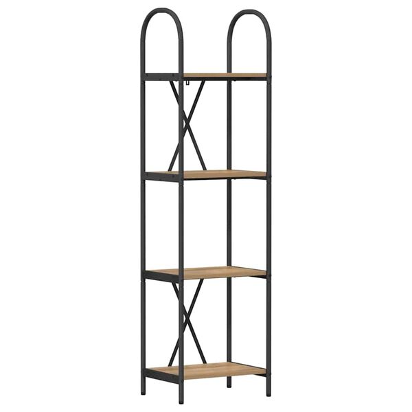 vidaXL B&uuml;cherregal Artisan-Eiche 40 x 30 x 146 cm Holzwerkstoff