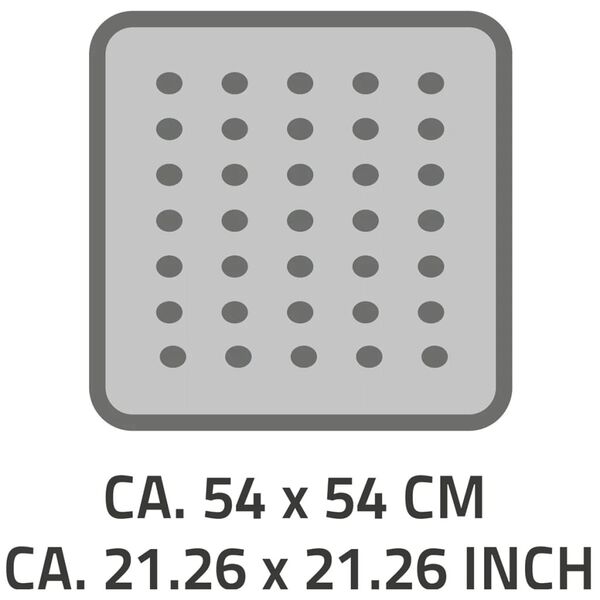 RIDDER Duscheinlage Capri 54x54 cm Wei&szlig; 66281
