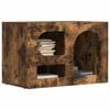 vidaXL TV-Schr&auml;nk Ger&auml;ucherte Eiche 60 x 35 x 40 cm Holzwerkstoff