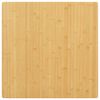 vidaXL Tischplatte 70x70x2,5 cm Bambus