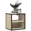 vidaXL Wand-Nachttisch Sonoma-Eiche 40x31x39,5 cm