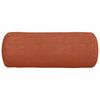 vidaXL Bolsterkissen 2 St&uuml;ck Rot-Orange &Oslash; 15 x 40 cm Cordstoff