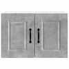 vidaXL K&uuml;chenschrank mit T&uuml;r Beton Grau 60 x 31 x 40 cm Holzwerkstoff