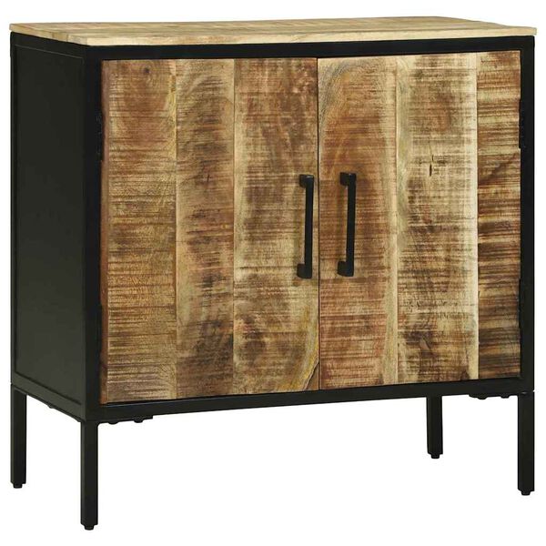 vidaXL Sideboard Braun 70 x 35 x 70 cm Massivholz Mango