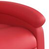 vidaXL Relaxsessel mit Aufstehhilfe Rot Kunstleder