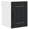 vidaXL K&uuml;chenschrank 2 pcs Schwarz 30 x 31 x 40 cm Holzwerkstoff