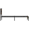 vidaXL Bettgestell ohne Matratze mit Kopfteil Sonoma-Eiche 107x203 cm