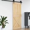 vidaXL T&uuml;r NARVIK 90x210 cm Massivholz Kiefer