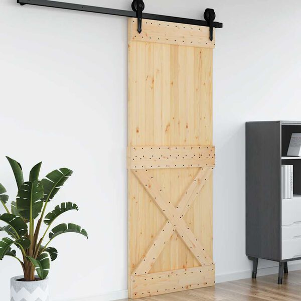 vidaXL T&uuml;r NARVIK 90x210 cm Massivholz Kiefer