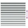 vidaXL Doppelrollo Dunkelgrau 165x150 cm Stoffbreite 160,9 cm Polyester