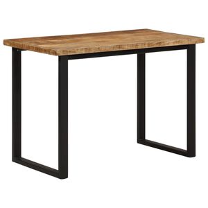 vidaXL Esstisch 110x55x75 cm Massivholz Mango