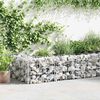 vidaXL Gabionenkorb Pflanzkasten Gem&uuml;se-Hochbeet Stahl 300&times;30&times;50 cm