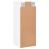 vidaXL Wandschrank Wei&szlig; 34,5x34x90 cm