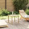 vidaXL Tisch Natur 50,5 x 50 x 46 cm Impr&auml;gniertes Kiefernholz
