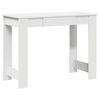 vidaXL Schreibtisch Wei&szlig; 100x45x75 cm Holzwerkstoff